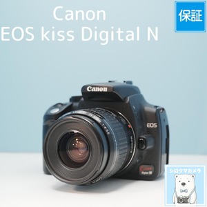 Canon EOS kiss Digital N 一眼レフ スマホ転送OK フルセット a6766