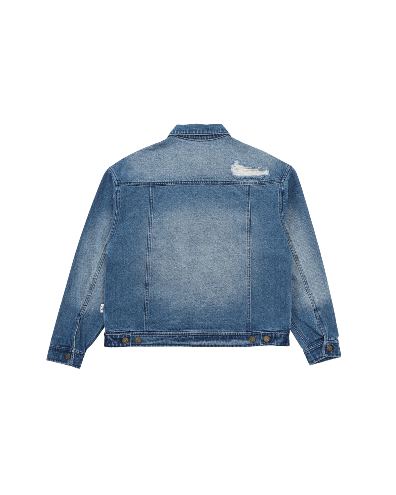 【#Re:room】VINTAGE DAMAGE DENIM JACKET［REJ144］