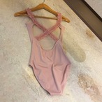 フリルトリミング キャミソールレオタード 3色展開 L1296