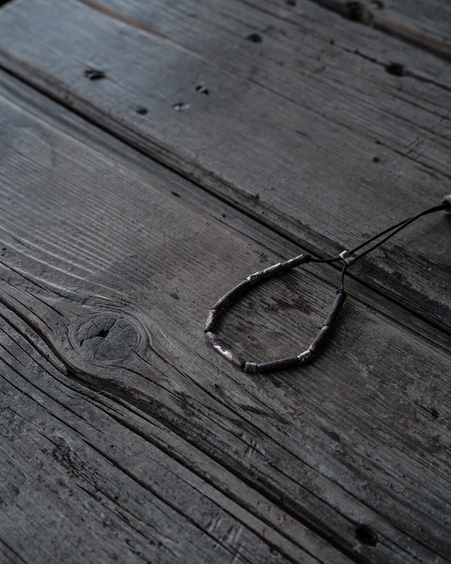 銅ビーズブレスレット　sasaki yuichi