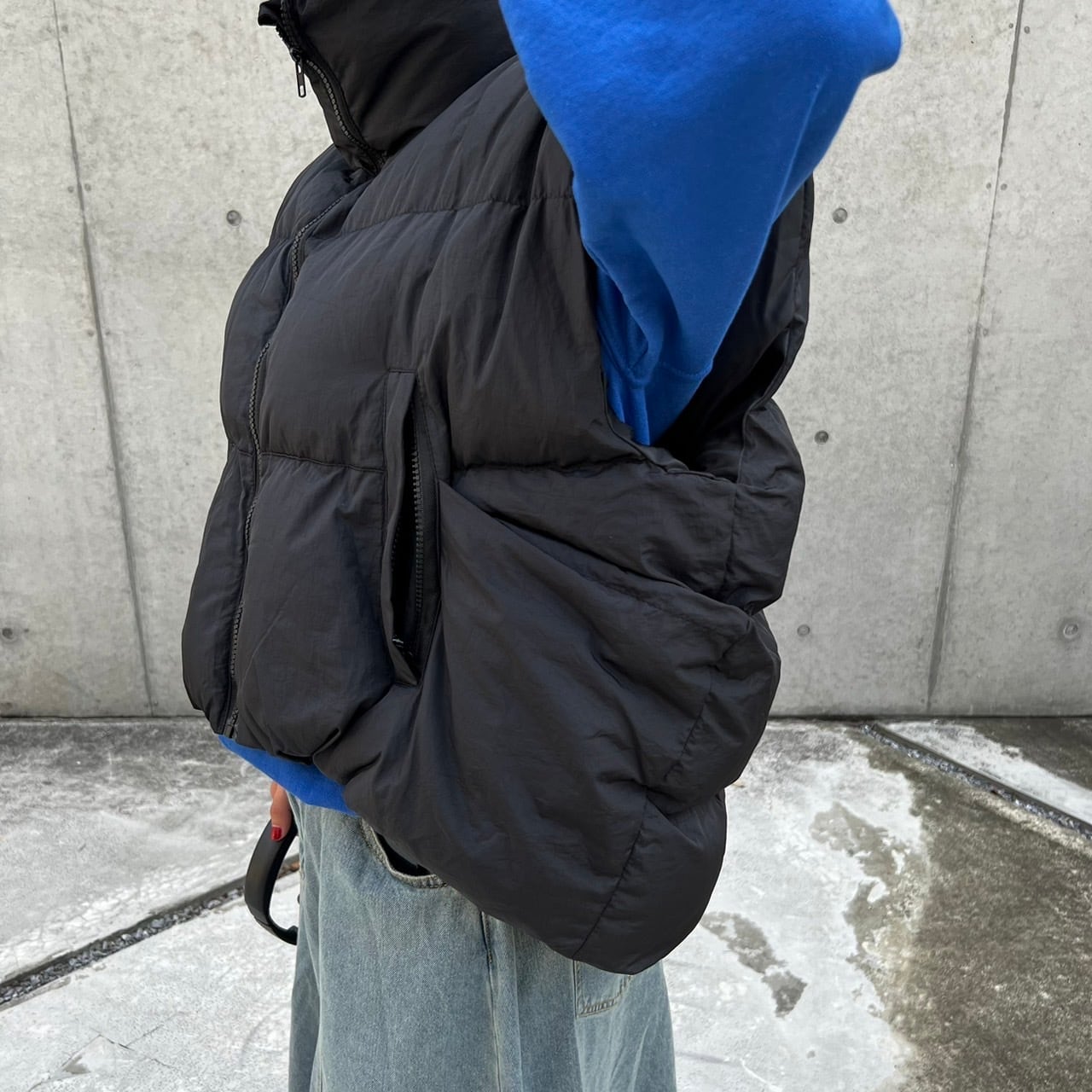 デザインダウンベスト_LN02369 | lanan(ラナン)