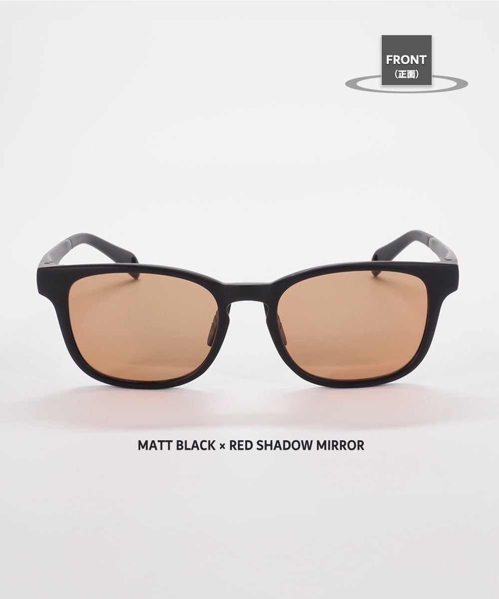 Niho ニホ / NH-101 #1 MATT BLACK×RED SHADOW MIRROR
