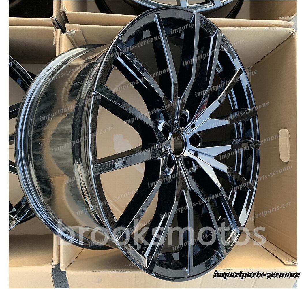 20インチ 新品グロスブラックスタイルホイール 2018+ BMW X7 G07 5x112
