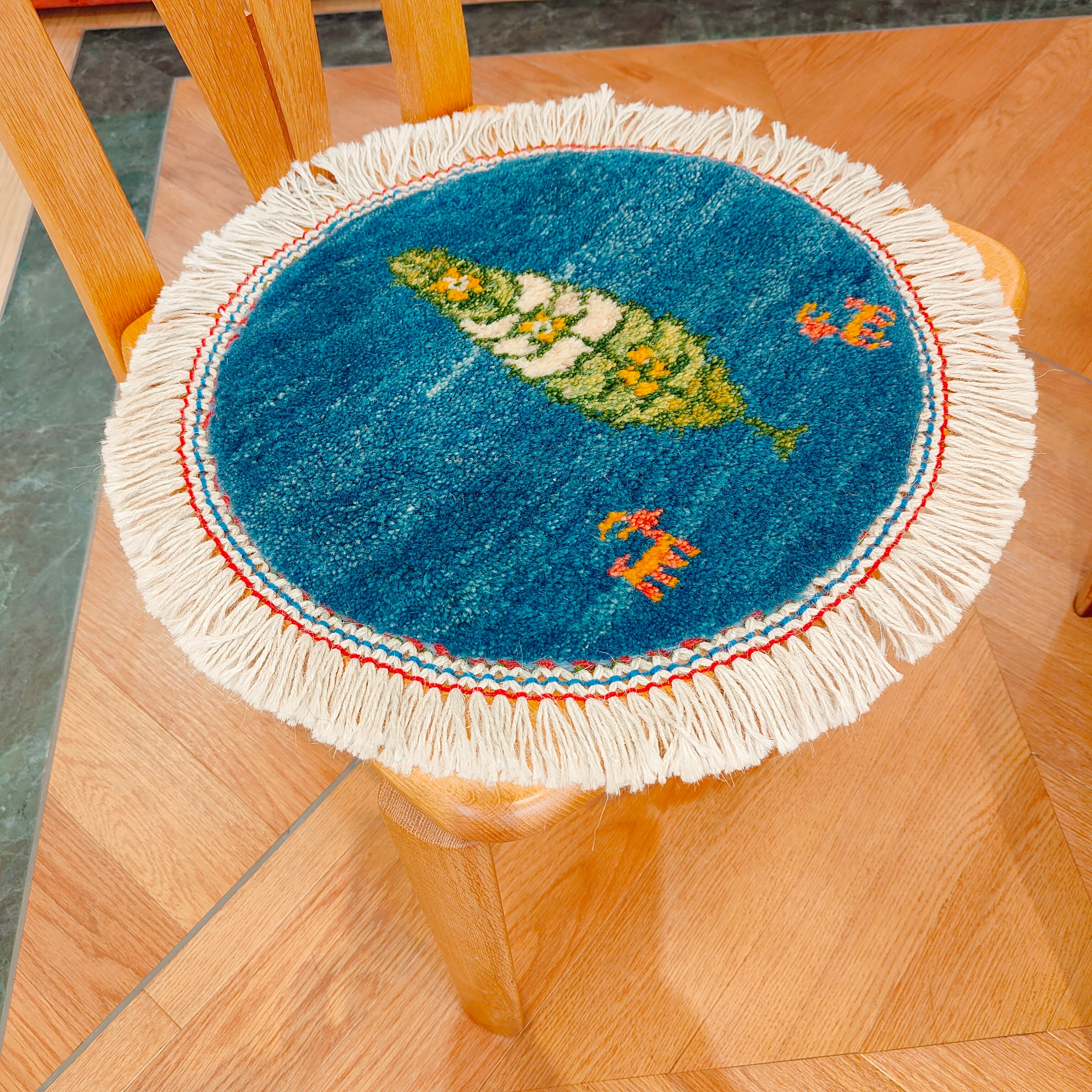 ギャッベ / Gabbeh 直径38cm | Sena Collection