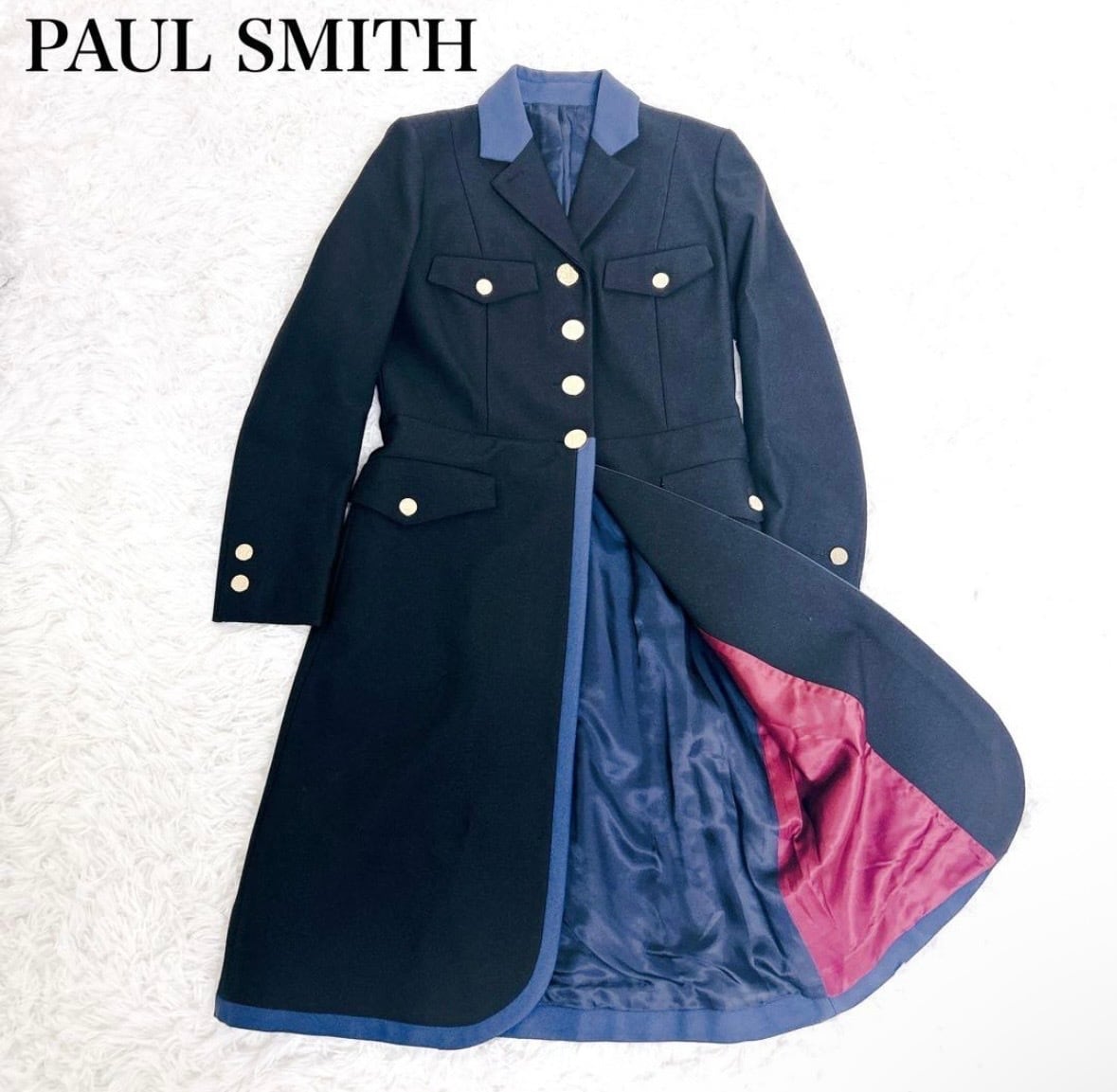 Steve2 (Steve squared) for Neiman Marcus vintage ネイビーロング