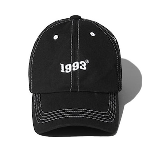 [1993STUDIO] WAVE LOGO BALL CAP_BLACK 正規品 韓国ブランド 韓国ファッション 韓国通販 韓国代行 帽子 キャップ