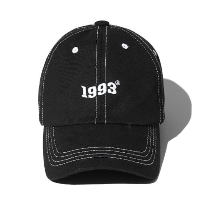 [1993STUDIO] WAVE LOGO BALL CAP_BLACK 正規品 韓国ブランド 韓国ファッション 韓国通販 韓国代行 帽子 キャップ