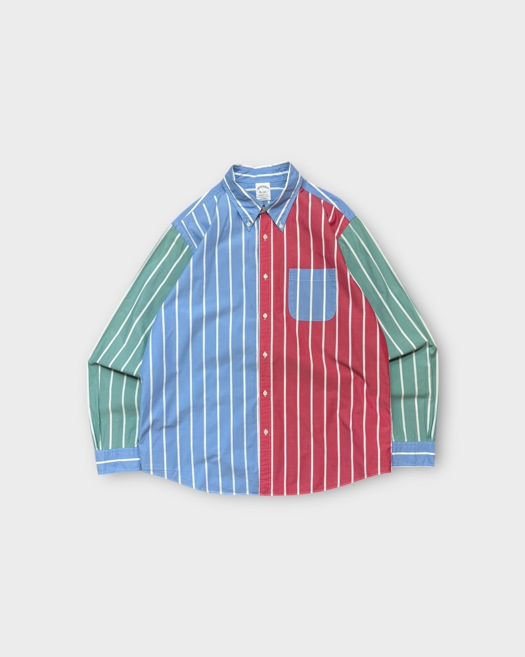 【Used】“Brooks Brothers” Crazy Stripe Shirt