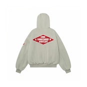 VINTAGE ストリート リバーシブル刺繍ジップパーカー T2011