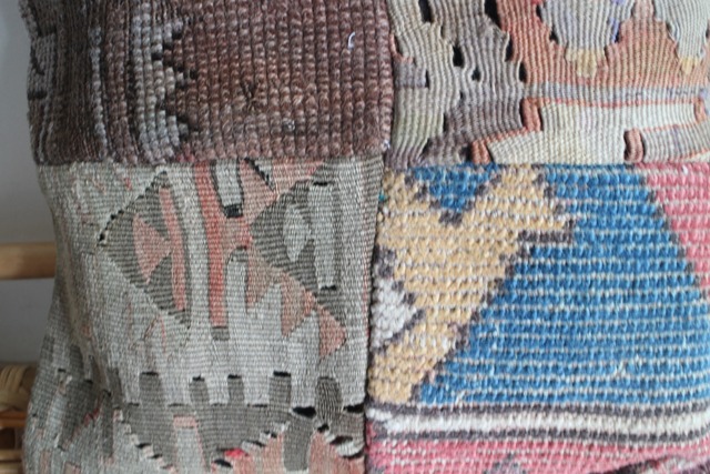 Vintage kilim patchwork cusion cover K-13