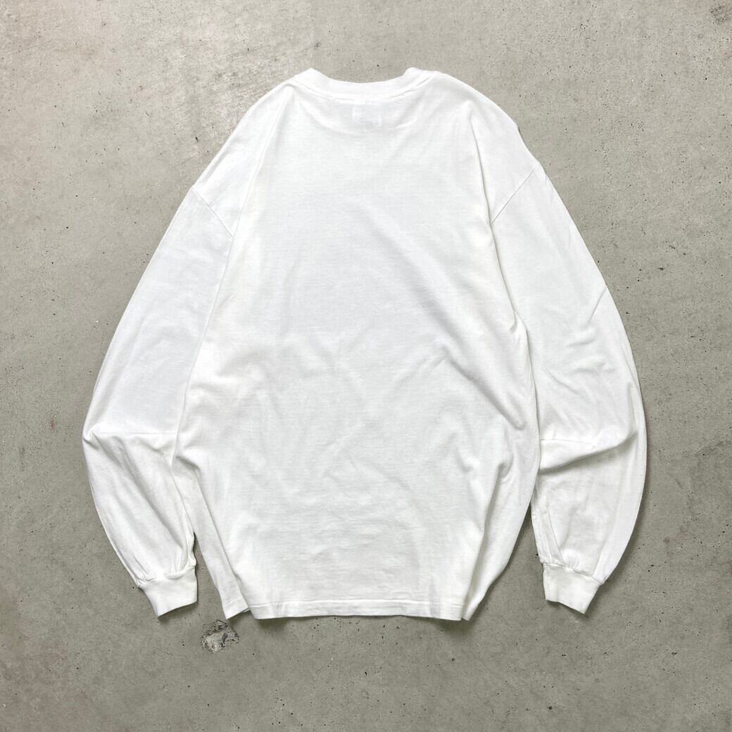 90年代 USA製 フォトプリント ロングTシャツ ロンT メンズL 古着 90s