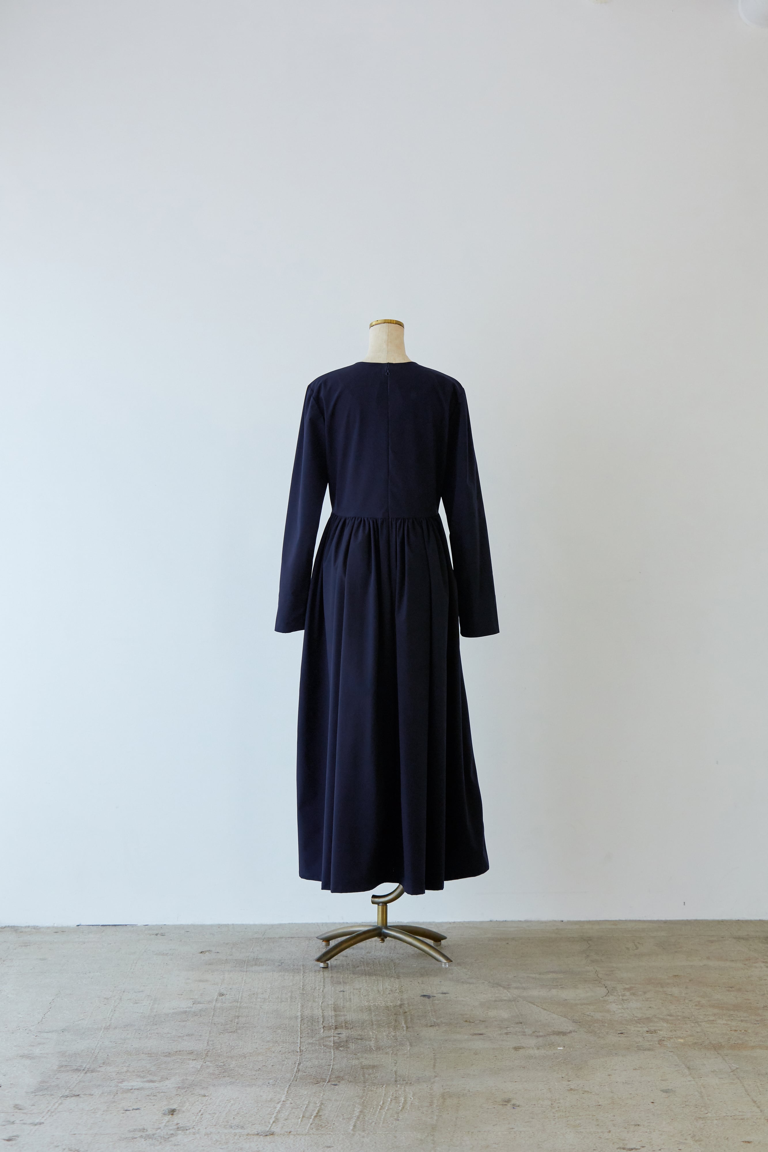 THE 9 SHOP エブリデイドレス　ネイビー long S EVERYDAY DRESS long sleeve ネイビー | THE9SHOP