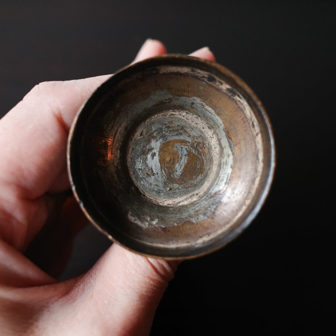 古銅亜字形華瓶（江戸時代） | 花と休息「wakamatsu」