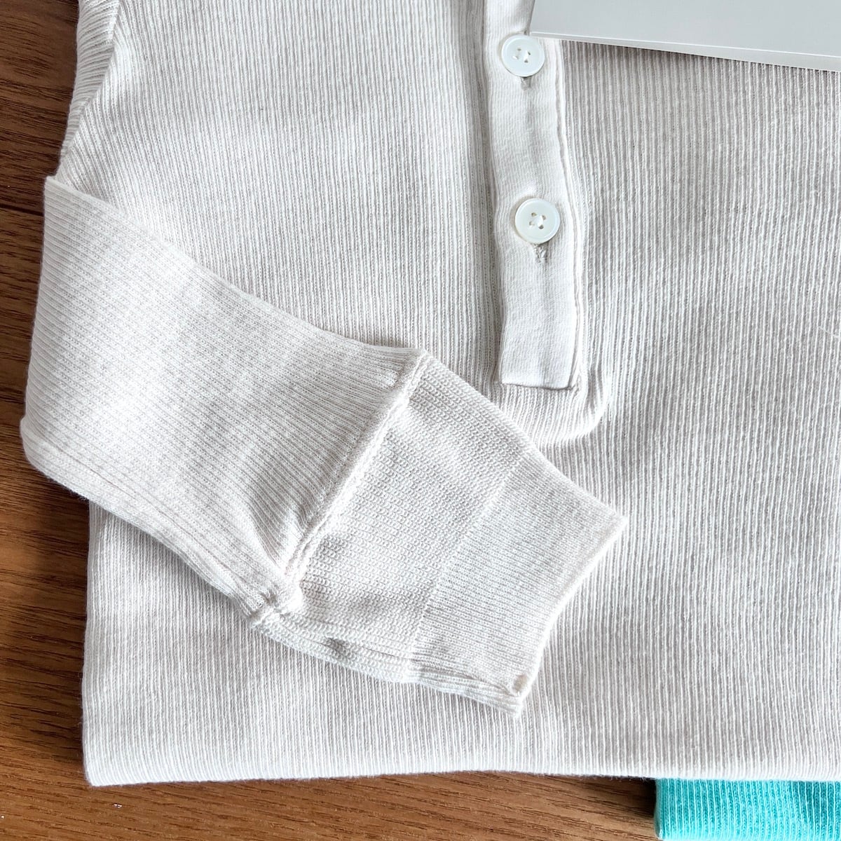 AURALEE/オーラリー・ORGANIC SOFT RIB HENLY NECK P/O | a flat shop