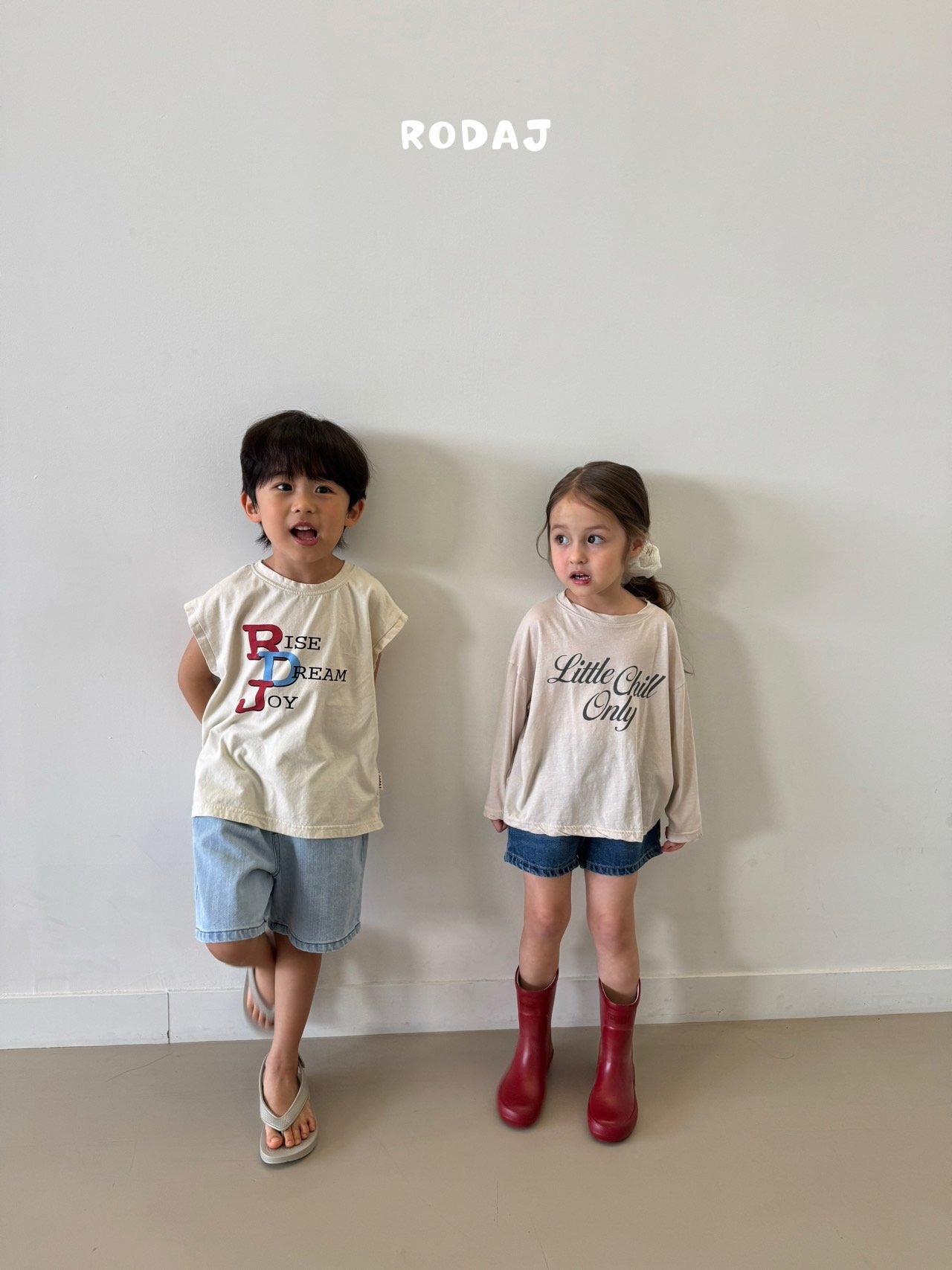 [RODAJ] Rise Tee (JS/JM/JL) / [로다제이] 라이즈티 (JS/JM/JL)