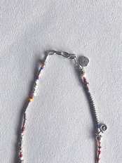 Thai／Silver×Beads necklace