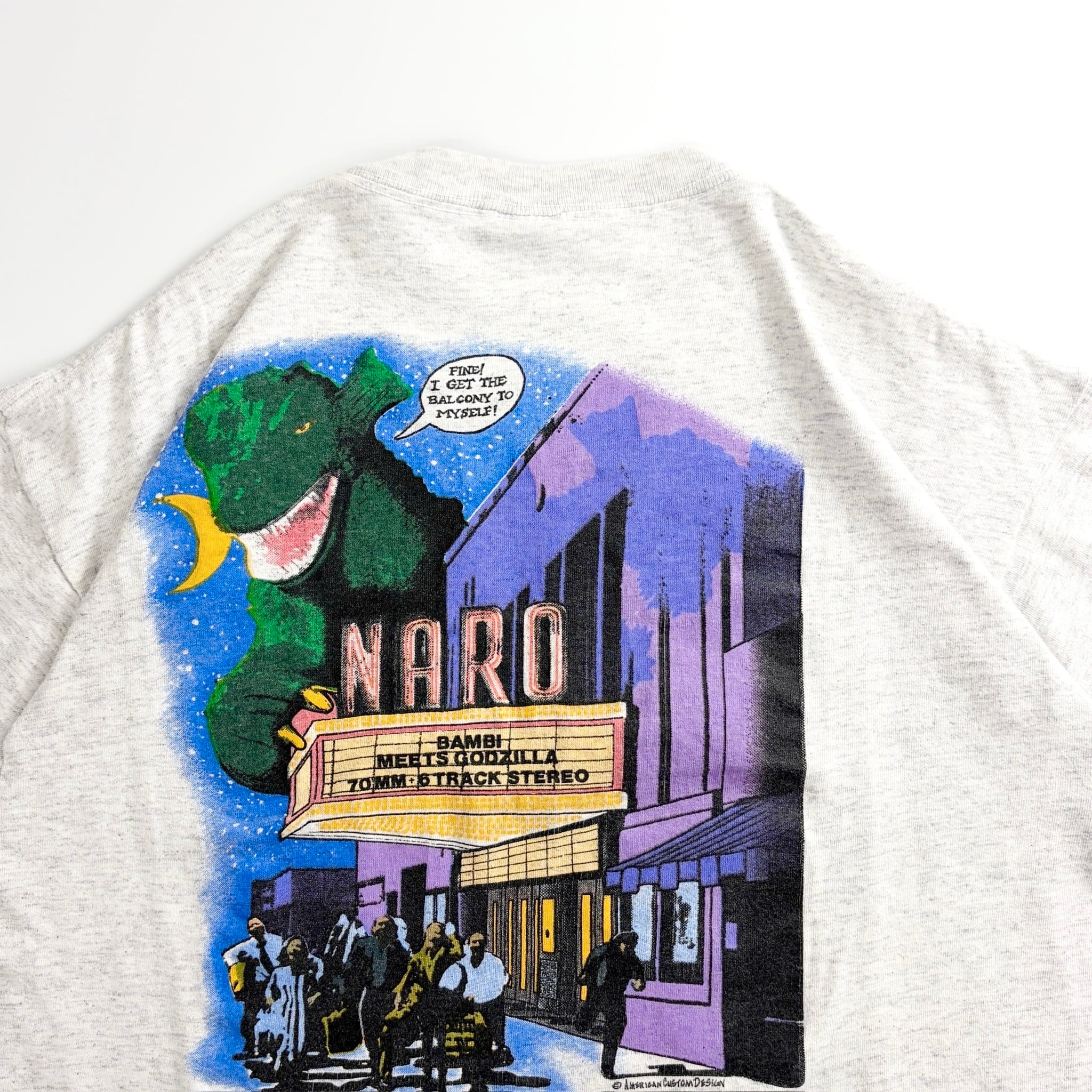 90s NARO Godzilla Movie Promo T-Shirt
