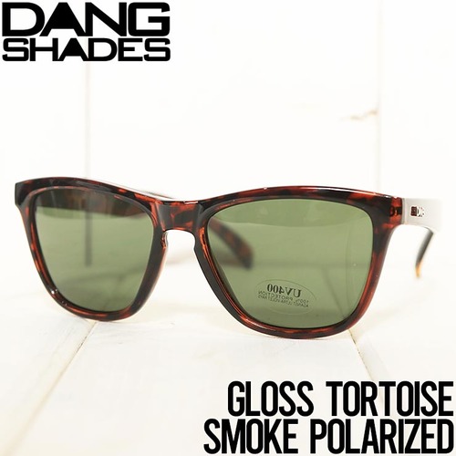 偏光サングラス DANG SHADES ダンシェイディーズ OG PREMIUM POLARIZED Gloss Tortoise X Smoke POLARiZED