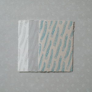 Letterpress card ( shirouo ) / NOZOMI PAPER Factory