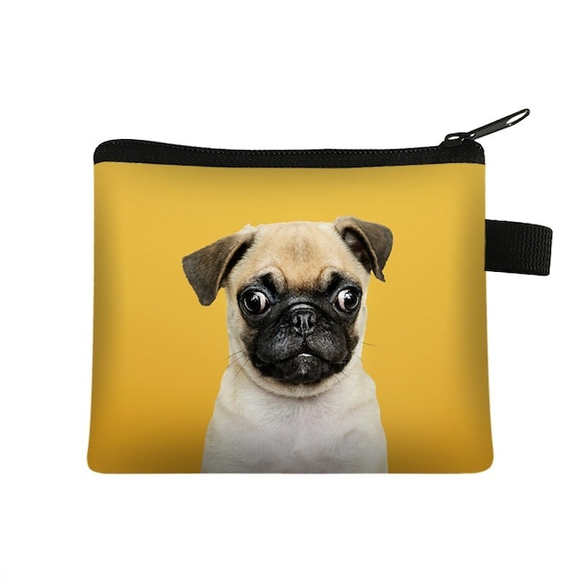 Purse -slim pug-　　pp26