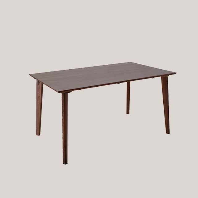 ダイニングテーブル 食卓テーブル テーブル 135幅 ブラウン ウォールナット skm-0042