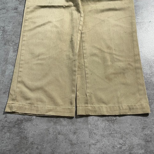 80s Dickies Khaki work talon 874 USA製 詳細写真10