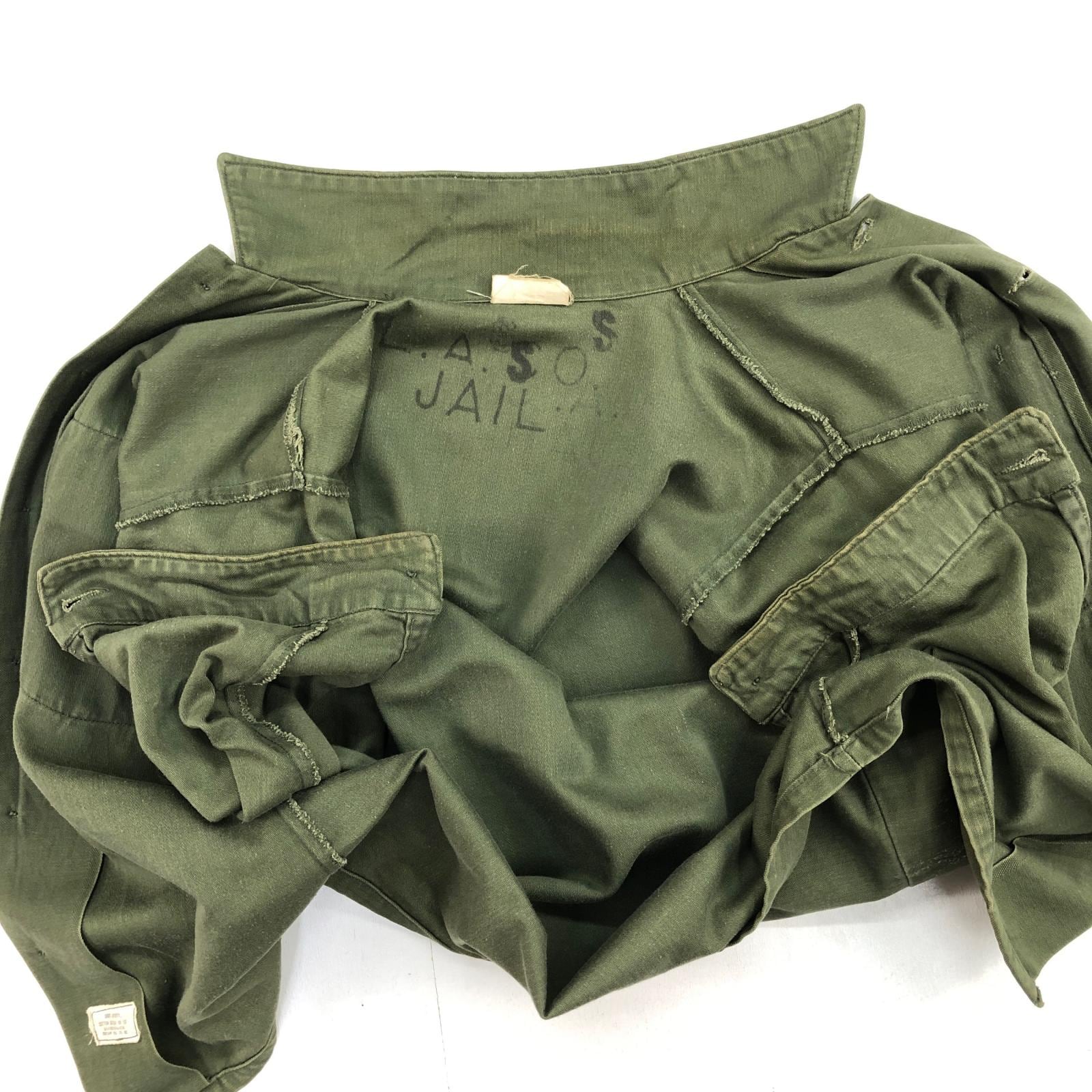 U.S.ARMY 70年代 USA製 OG-107 ユーティリティシャツ UTILITY SHIRT