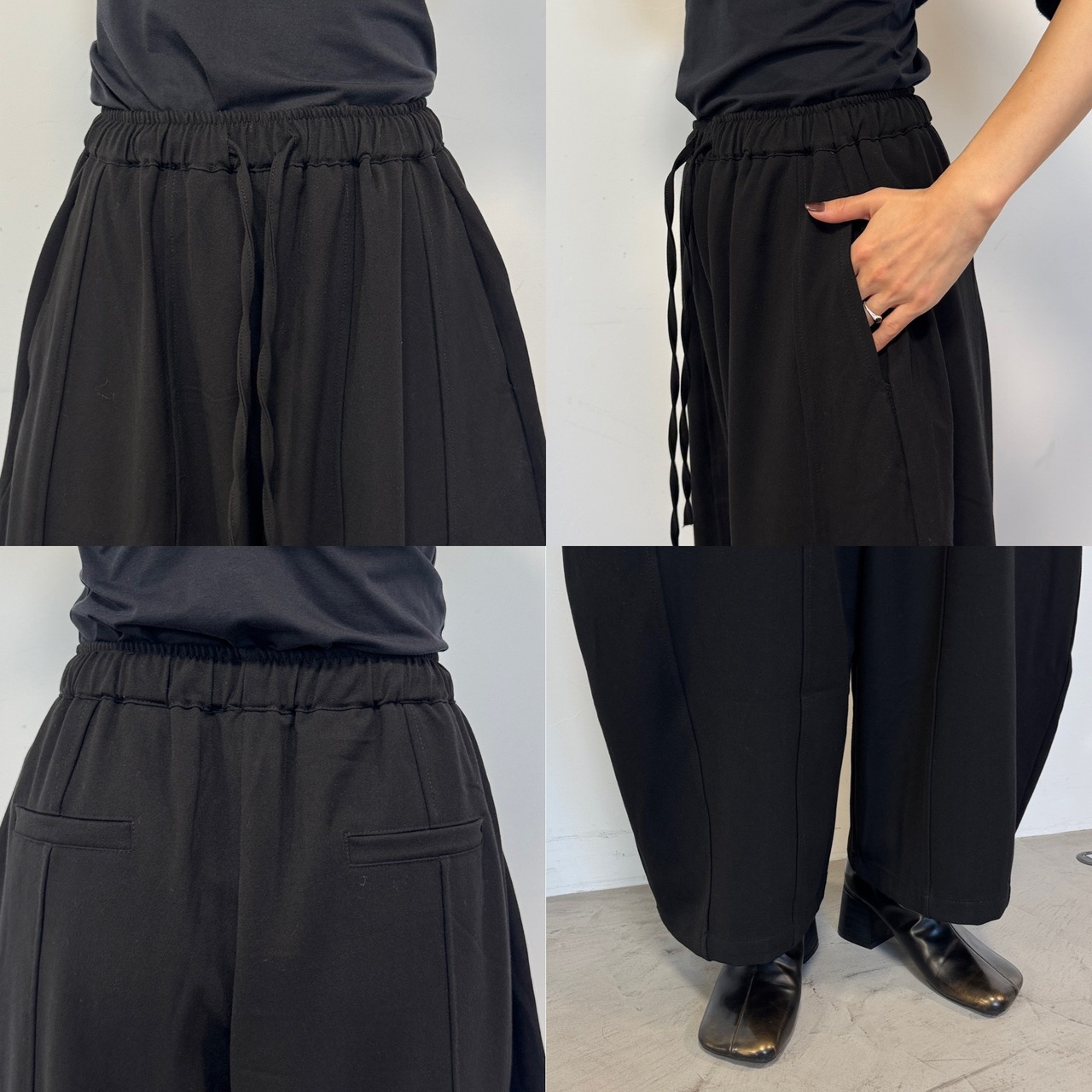 Double line wide curve PT/black