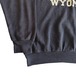 WYOMING UNIV カレッジロゴ　スウェットトレーナー　プリント　ブラック　メンズ　L　サイズ相当　VINTAGE　ビンテージ 商品写真5