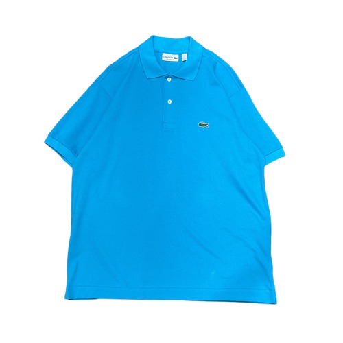 LACOSTE used s/s polo shirt SIZE:L