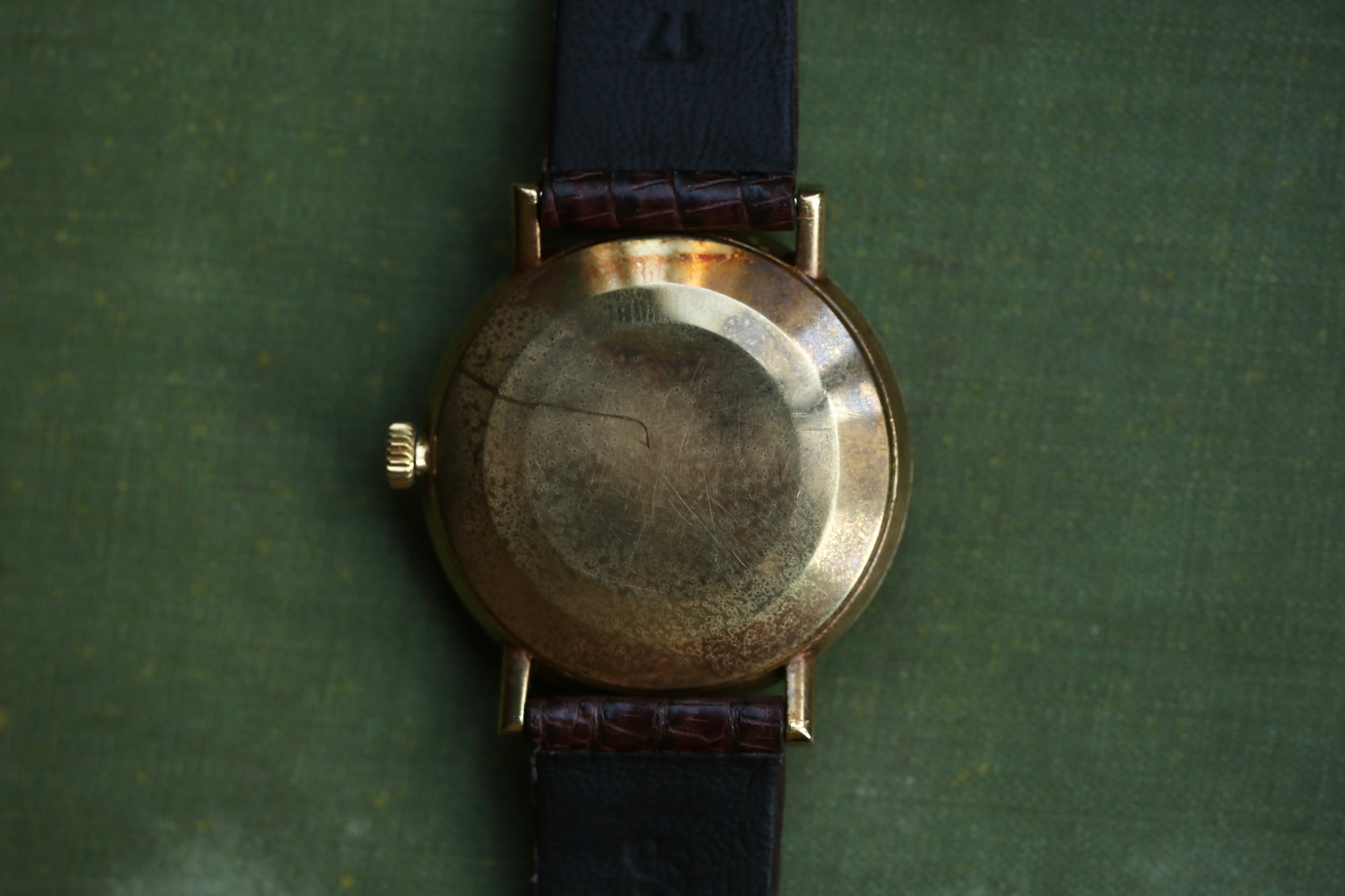 OMEGA】 1965年製 オメガ ノンネーム TURLER(チューラー)別注 18金無垢