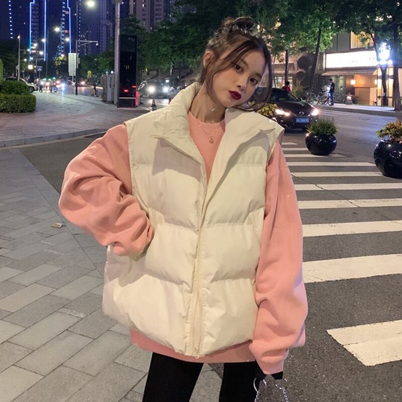 ウィンタールーズジャケット オータム ピンク コットン 秋物 冬物 試着室90780704631