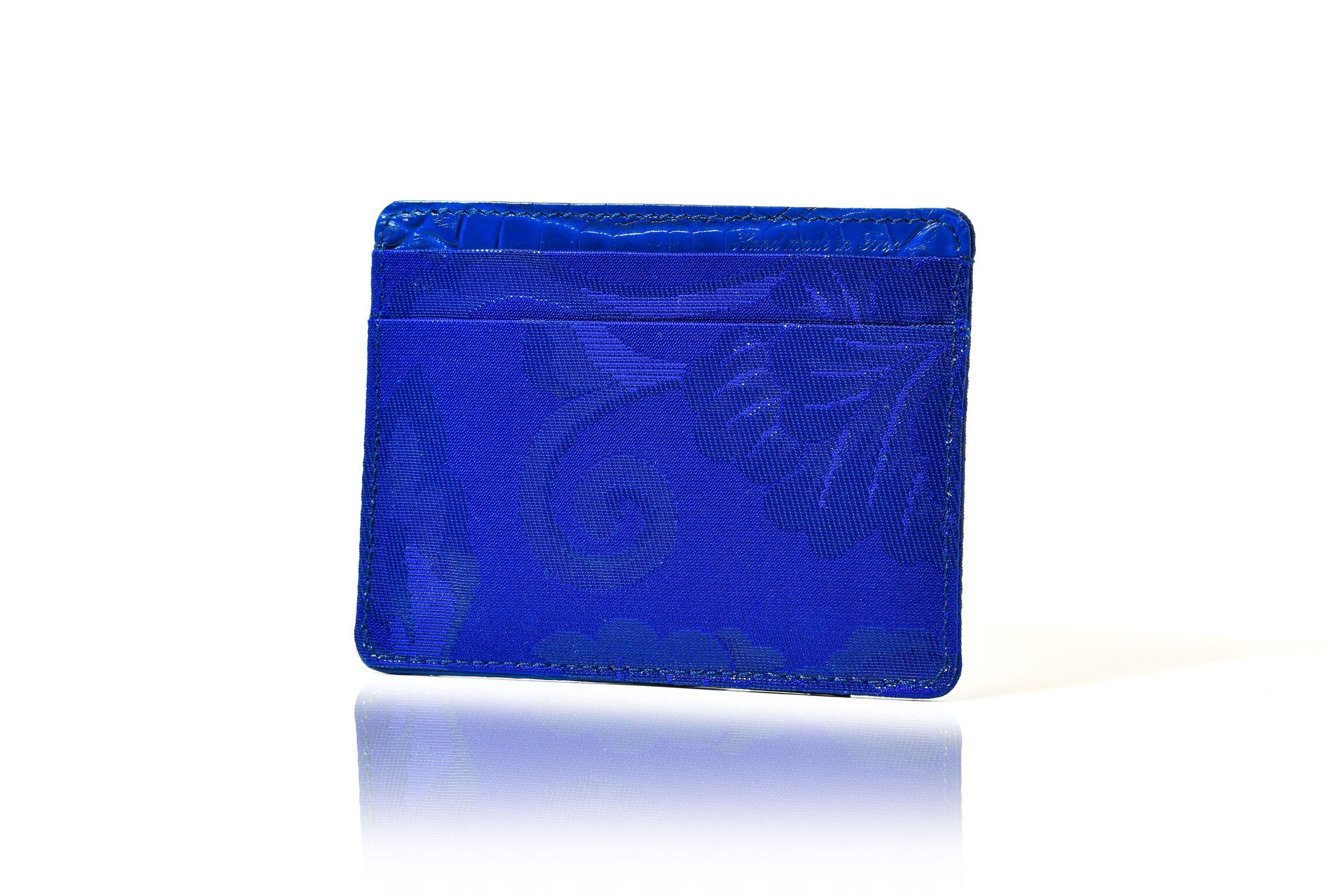 JRxSJ『艶やか』カードケースM/AO/"彩美唐花"/AO-コバルトブルー/JPCG-AO-M3-C76ko-2