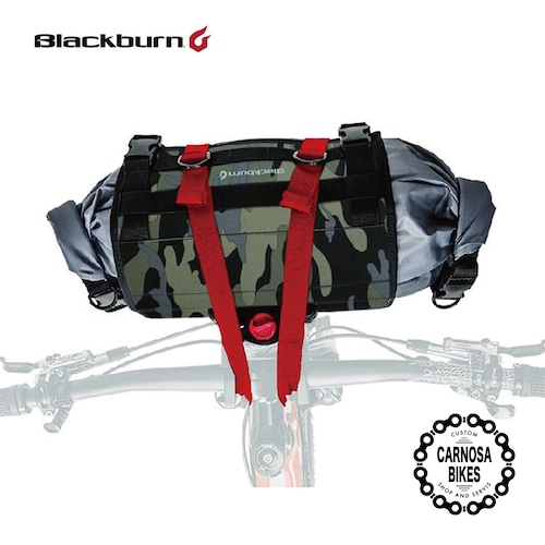 【Blackburn】OUTPOST HANDLEBAR ROLL ＆ DRY BAG [アウトポスト ハンドルバー ロール&ドライバッグ] 数量限定カラー カモフラージュ