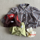 韓国子供服 / pie / 26Autumn / アンナブラウス/ 秋服 /ブラウス*XS~XL *
