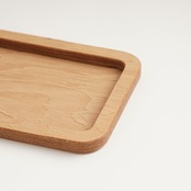 i ro se playwood leather tray