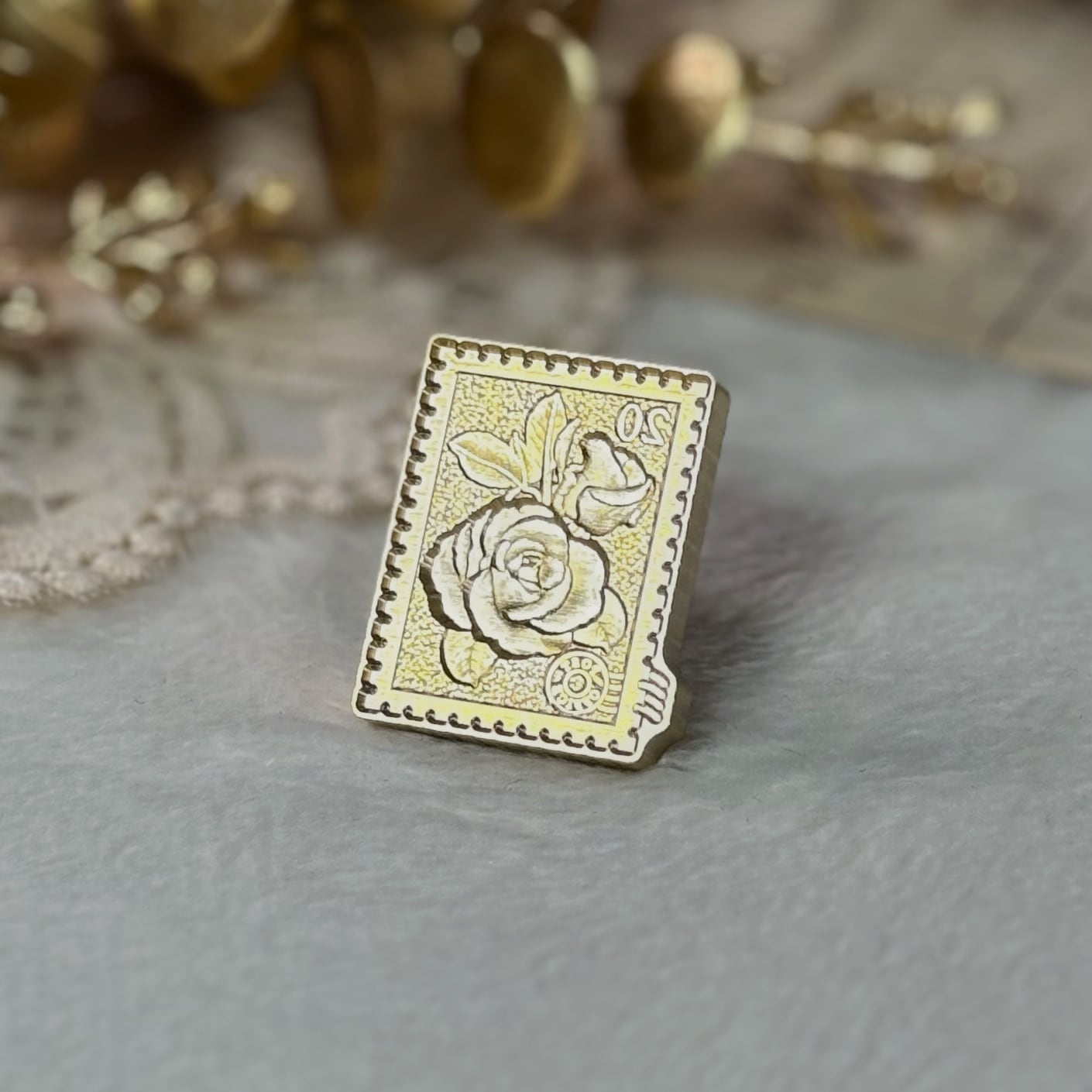 【縦28㎜×横29㎜】ヘッド スタンプローズ #SWH-189