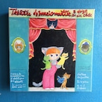 キャンバスプリント「猫たちによる人形劇場」