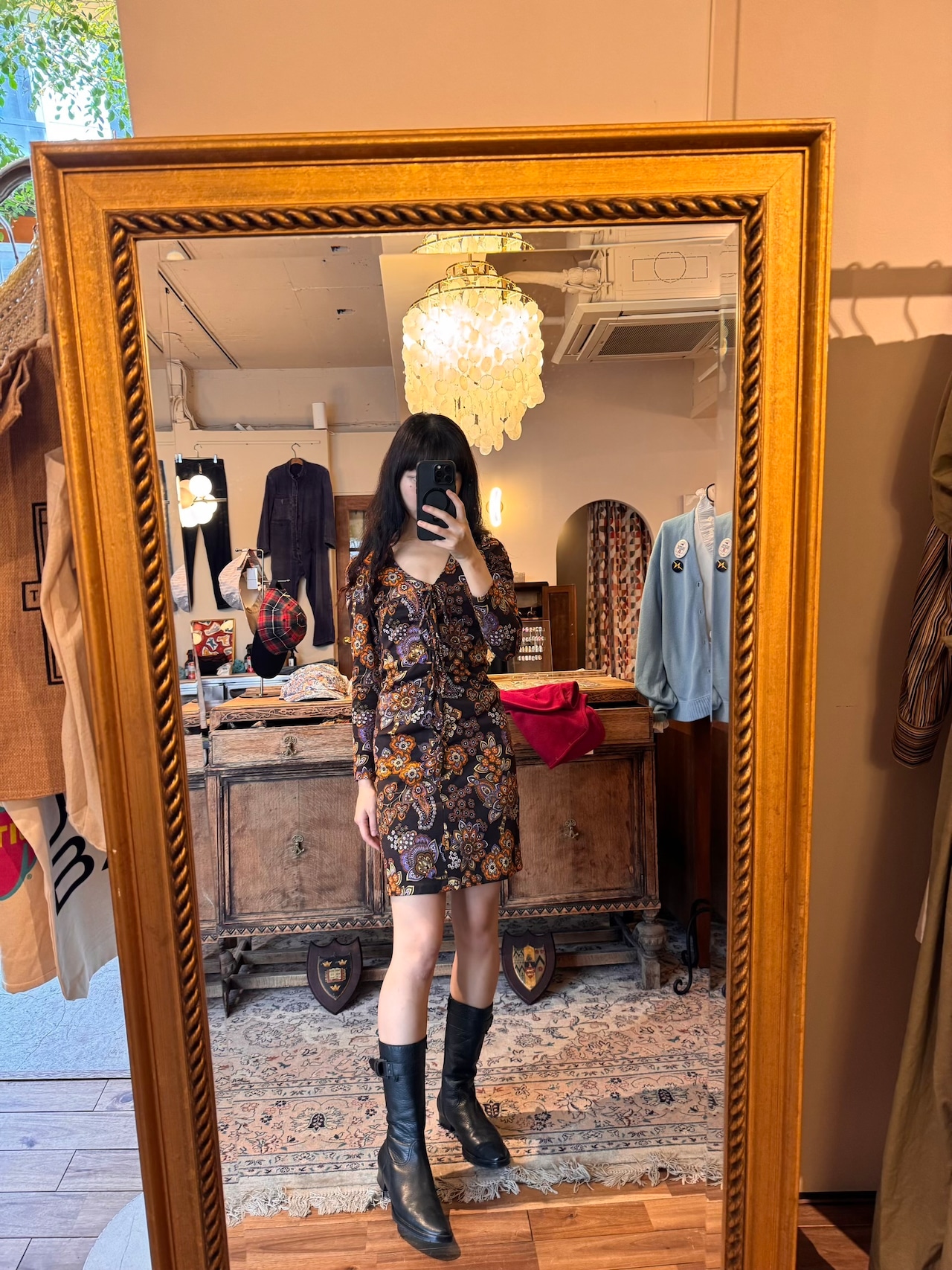 JUNGE MODE ウェスタンミニワンピース