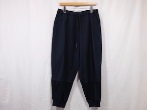 UNTRACE” TAPERED MIX PANTS DARK NAVY”