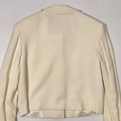 90s VERSACE JEANS COUTURE ヴェルサーチ ジーンズ クチュール ヴィーナスボタン 銀ボタン ステンカラー ジャケット 26/40/レディース ビンテージ