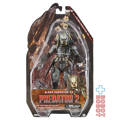 ネカ プレデター シリーズ 12 プレデター 2 / エルダー・プレデター V2 7インチアクションフィギュア 国内版(豆魚雷) 未開封