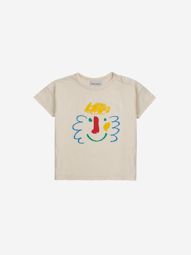 〈 BOBO CHOSES 24SS 〉 Baby Happy Mask T-shirt