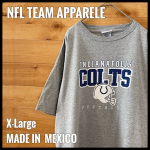 【NFL】インディアナポリス・コルツ Indianapolis Colts フットボール プリント Tシャツ アメフト XL US古着