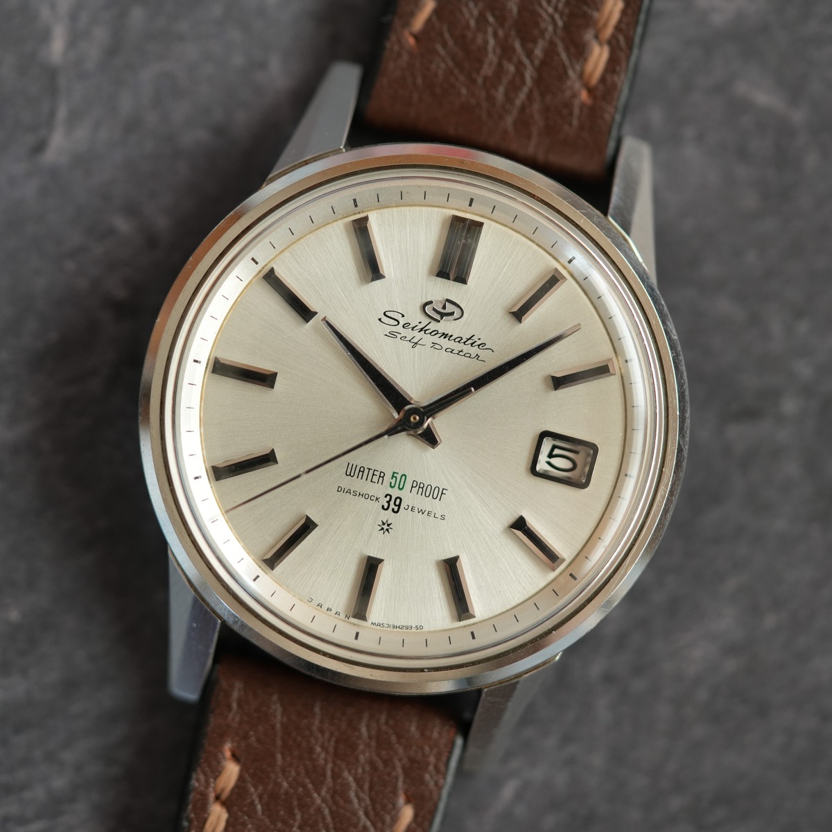 SEIKO／セイコー】Seikomatic Self Dater 39JEWELS ／セイコーマチック 
