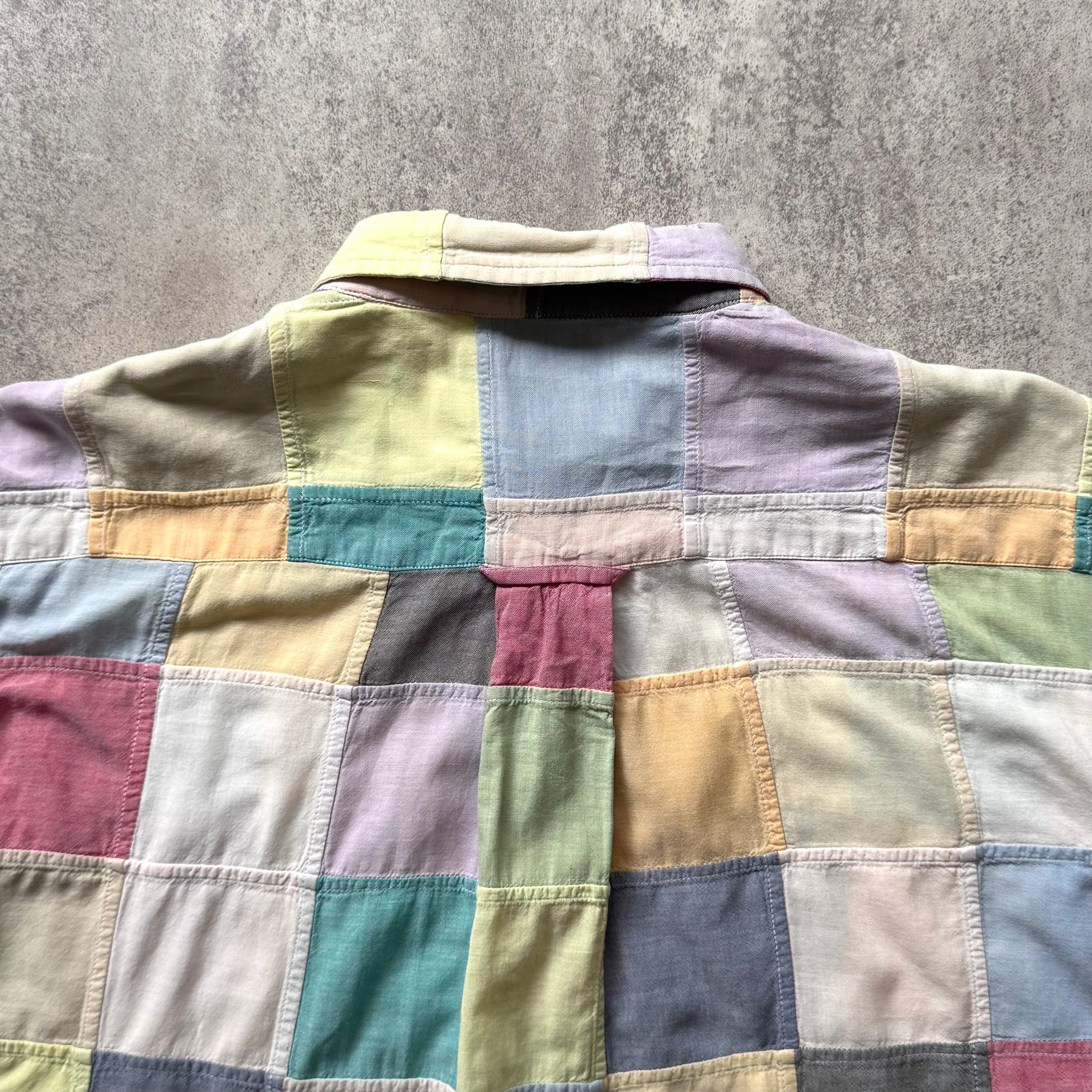 00s Orvis patchwork cotton shirt | Muri vintage