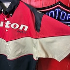 Triton BOATS レーシングシャツ バスフィッシングボート ワークシャツ