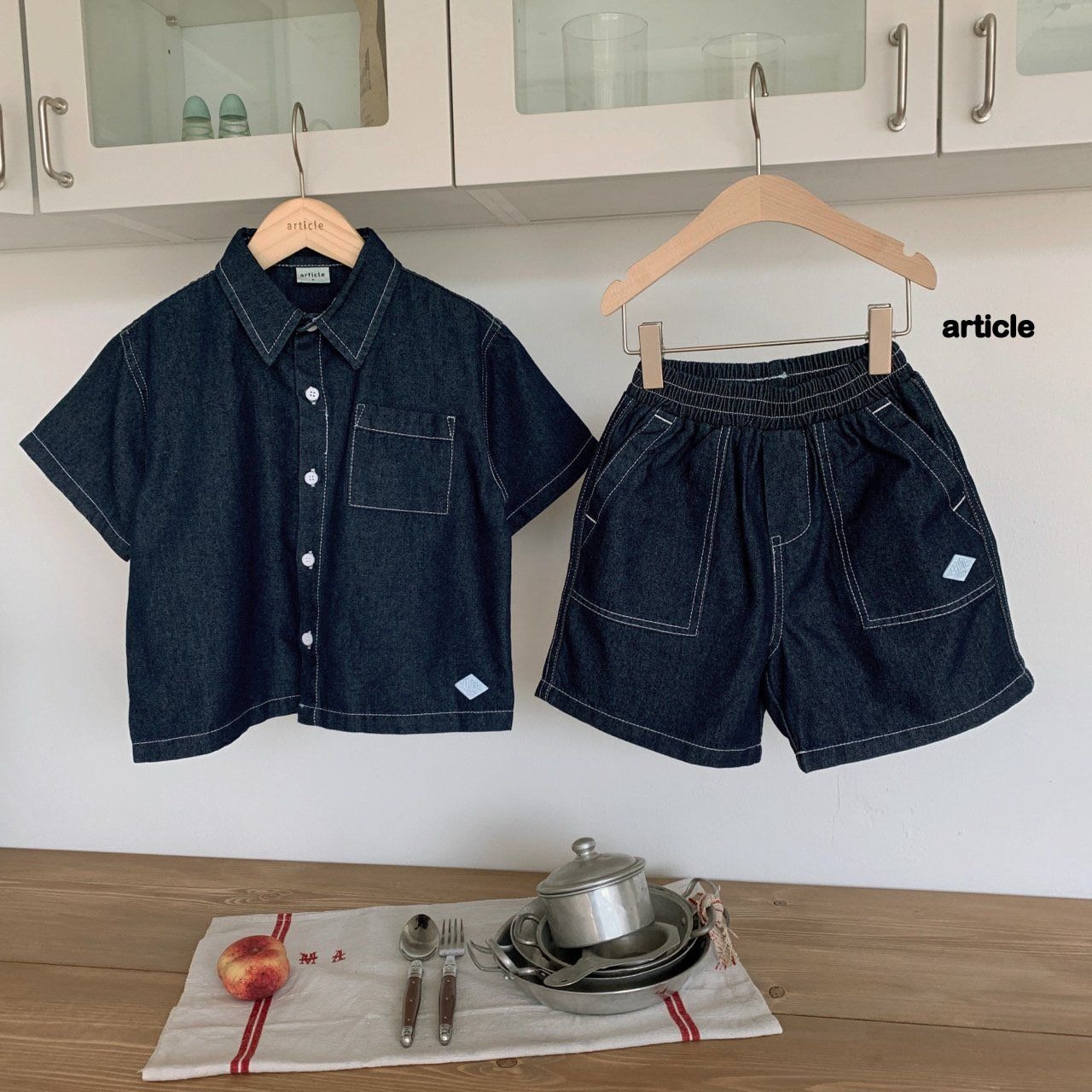 [article] Sand Shirt Set-up (JS/JM) / [아티클] 샌드남방세트 (JS/JM)