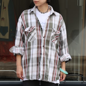 80s Oshkosh Cotton Flannel Shirts