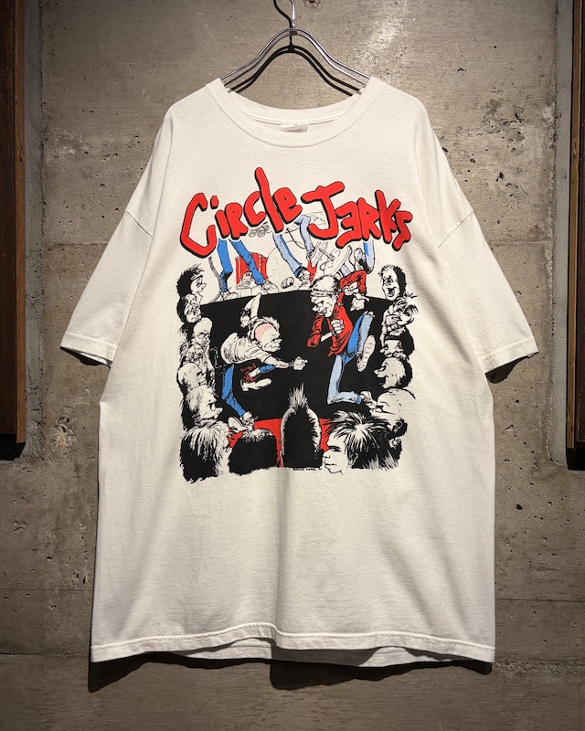 【Caka】90's "CIRCLE JERKS" "Wonderful Tour" Vintage T-Shirt